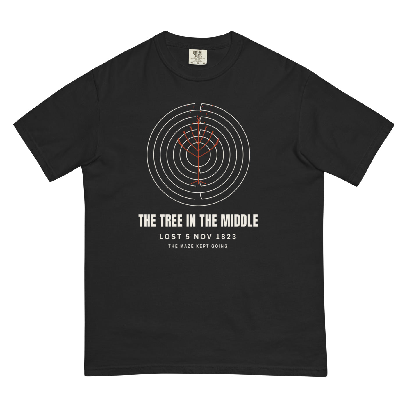 'ASH TREE, GONE' tee, black